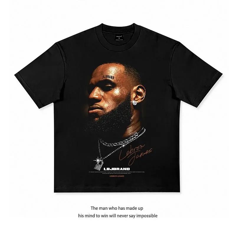 LeBron James New-TEE-FACE-NBA 2025