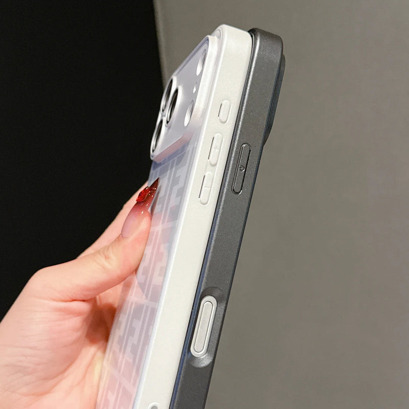 Luxury Pattern Shockproof iPhone Case with Camera Protection