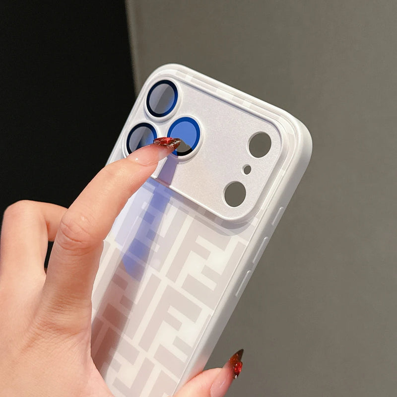 Luxury Pattern Shockproof iPhone Case with Camera Protection