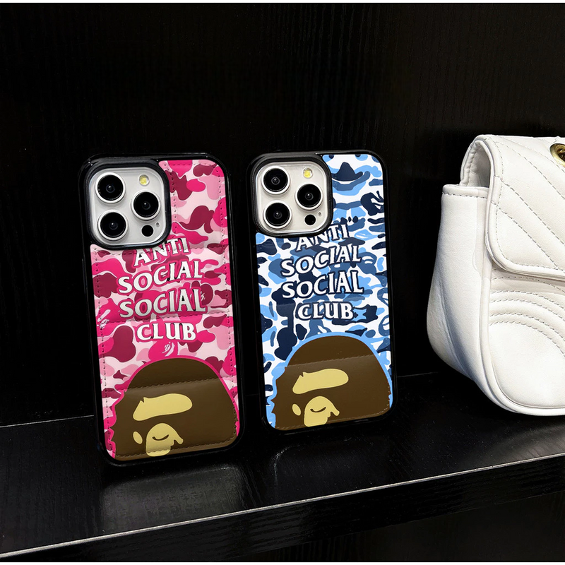 Camo x Ape Design Collab  Puffer iPhone case