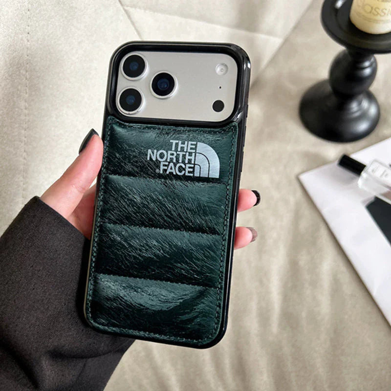 North Puffer Suede iPhone Case