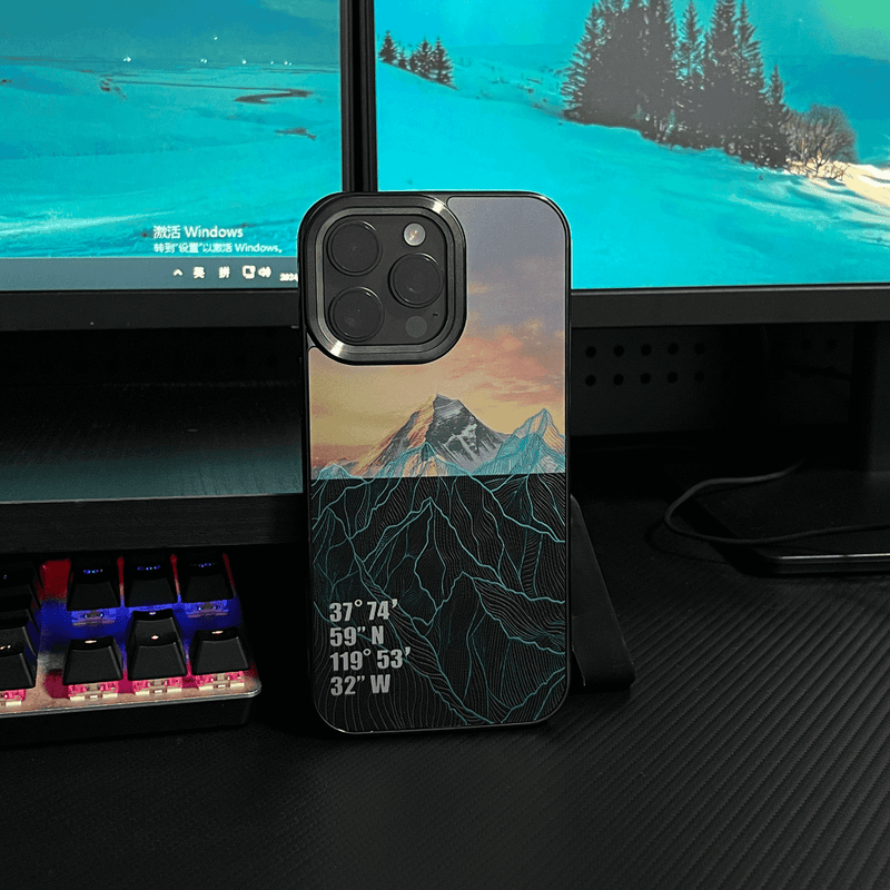 Snow Mountain iPhone Case